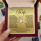 Wife-Your courage and strength-Forever Love Necklace 8