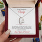Wife-Forever Love Necklace-Missing Piece (75C)