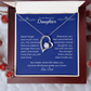 Daughter-Forever Love Necklace – Personalized Gift from Any Sender (118)