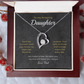 Daughter – Forever Love Necklace – Personalized Gift from Any Sender (83)