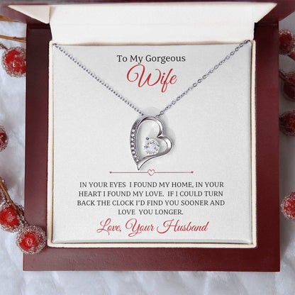 Wife-Forever Love Necklace-Missing Piece (75C)