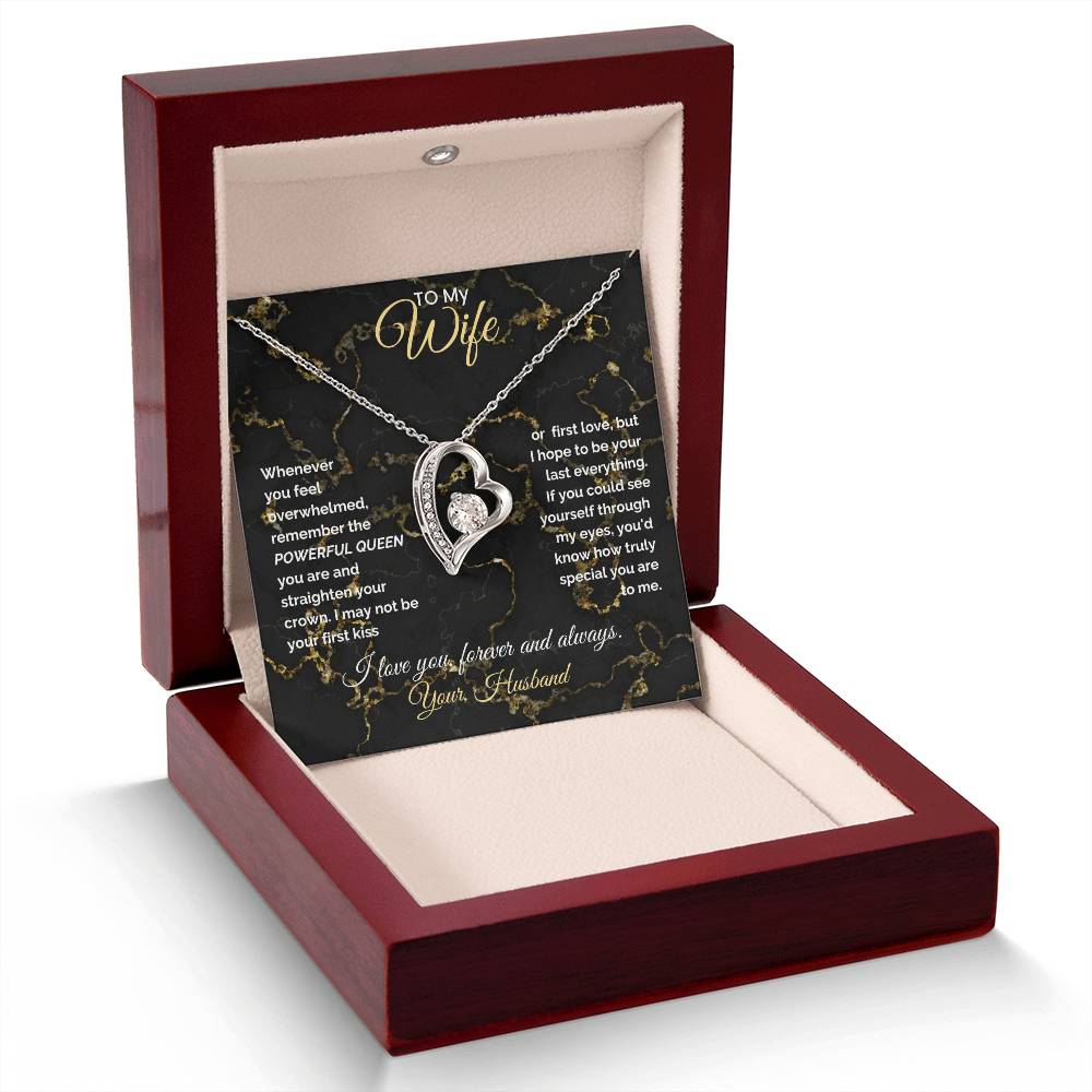 Wife- Forever Love Necklace – My Heart Belongs to You (138E)