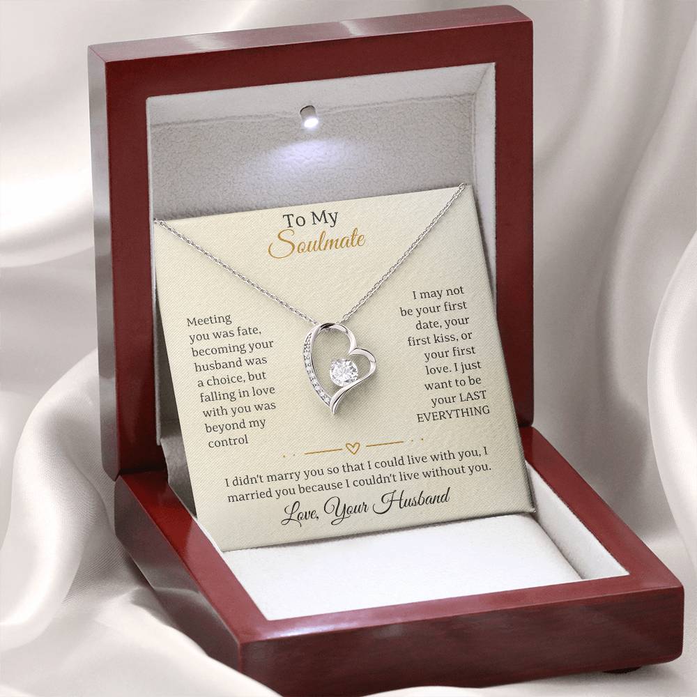 Wife- Forever Love Necklace – My Heart Belongs to You (70C)
