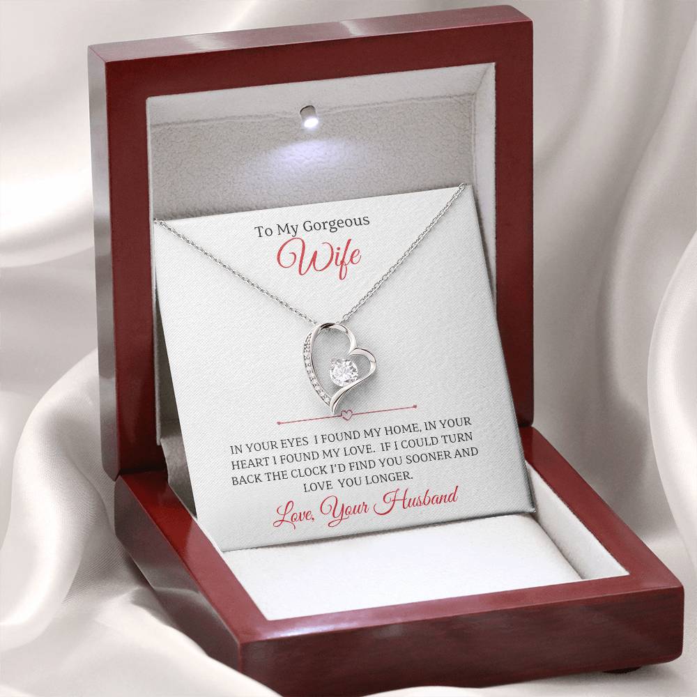 Wife-Forever Love Necklace-Missing Piece (75C)
