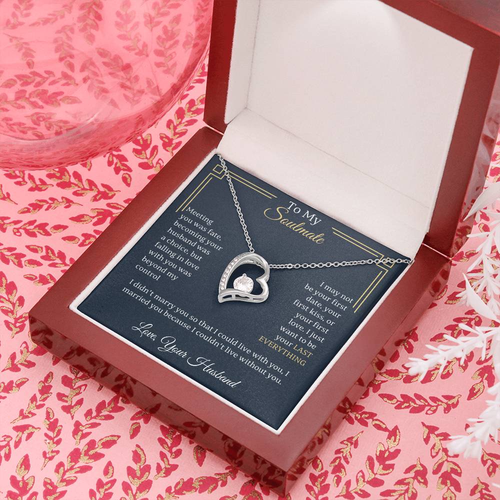 Wife /Soulmate- Forever Love Necklace – A Promise She’ll Treasure Forever (71)