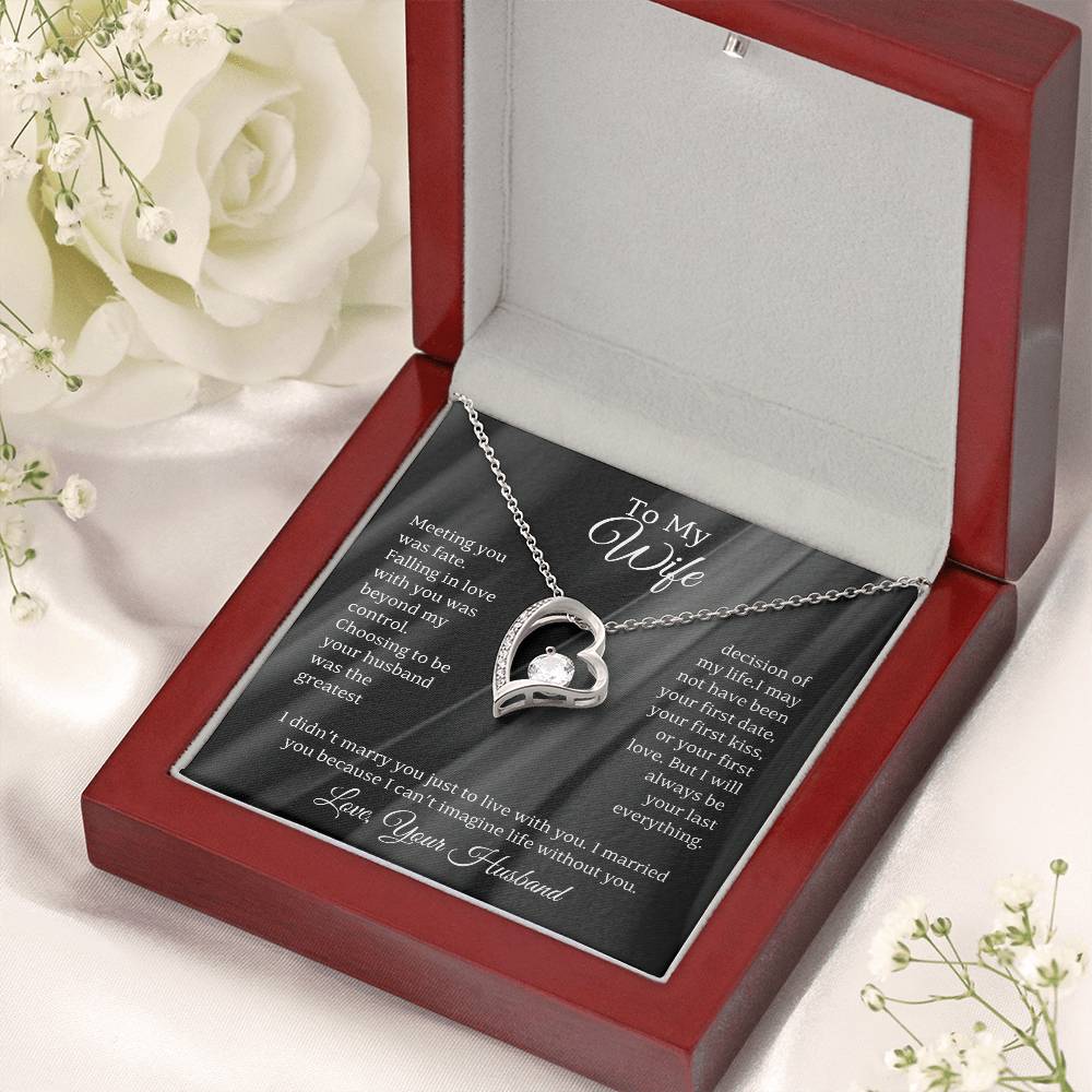 Wife- Love Knot Necklace – Unbreakable Bond (74)