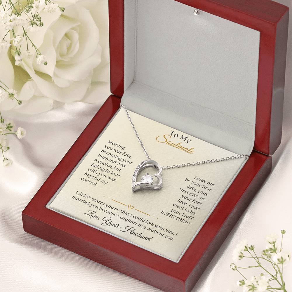 Wife- Forever Love Necklace – My Heart Belongs to You (70C)