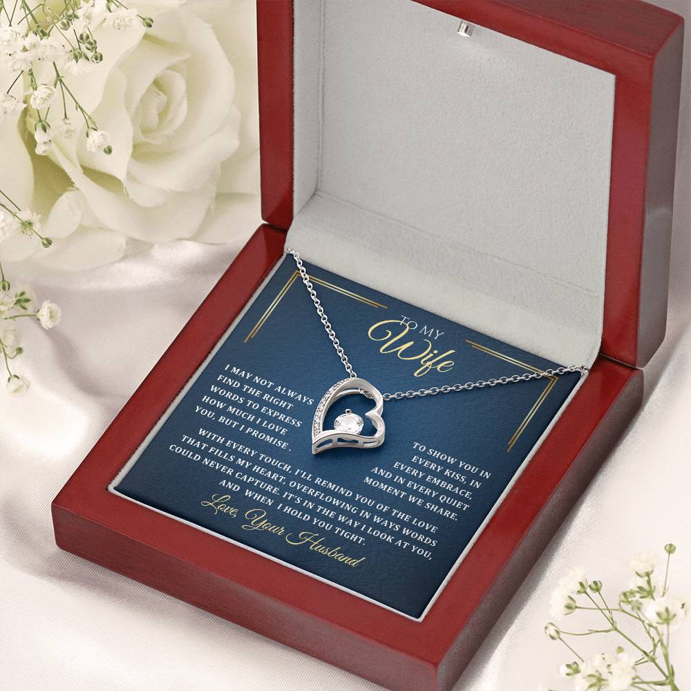 Wife- Love Knot Necklace – Unbreakable Bond (49D)