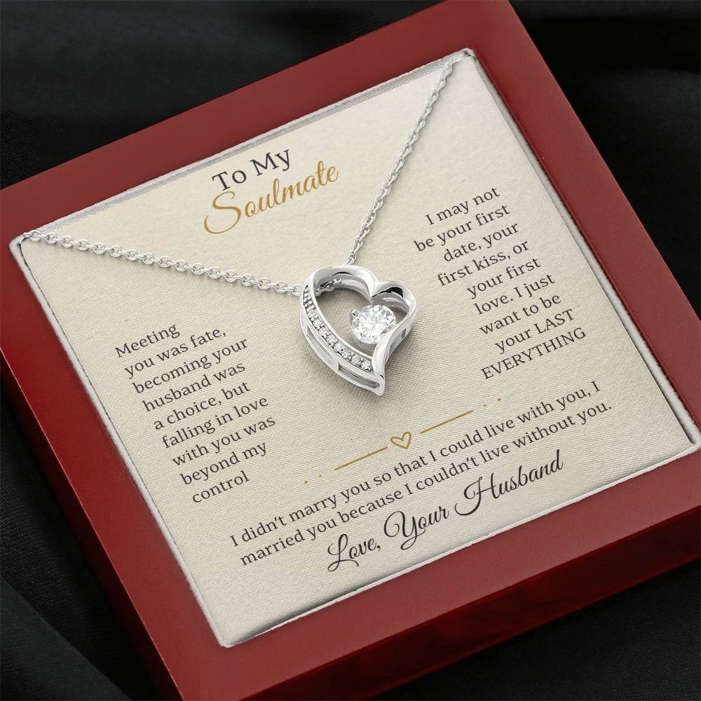 Wife- Forever Love Necklace – My Heart Belongs to You (70C)