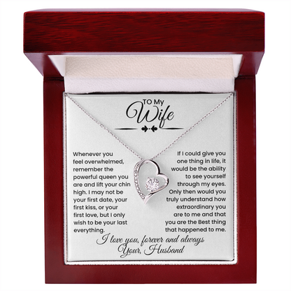 Wife- Forever Love Necklace – A Promise She’ll Treasure Forever (138)