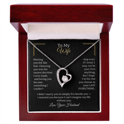Wife-Forever Love Necklace (71D)