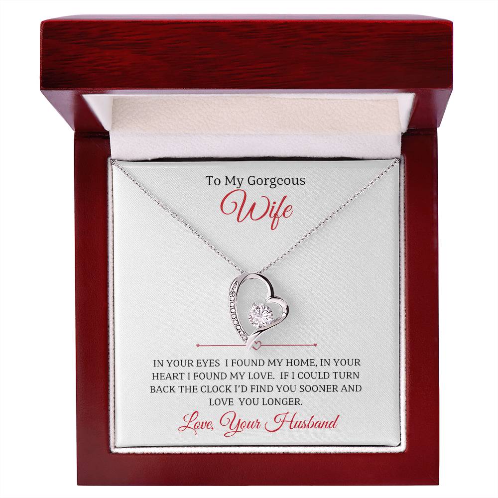 Wife-Forever Love Necklace-Missing Piece (75C)