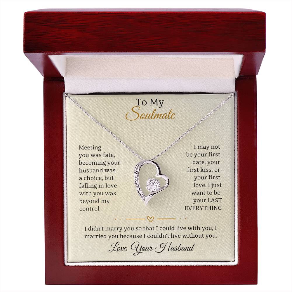 Wife- Forever Love Necklace – My Heart Belongs to You (70C)