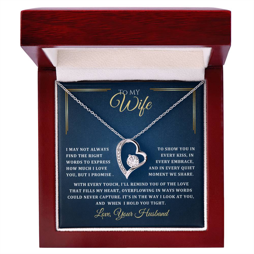 Wife- Love Knot Necklace – Unbreakable Bond (49D)