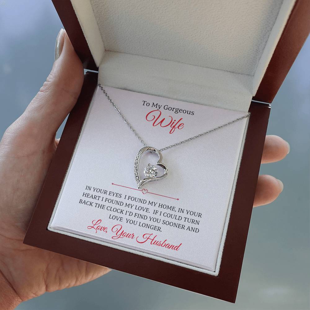 Wife-Forever Love Necklace-Missing Piece (75C)