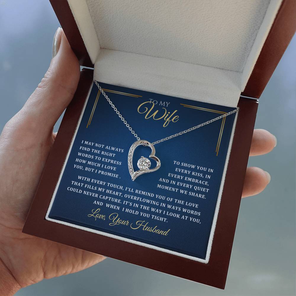 Wife- Love Knot Necklace – Unbreakable Bond (49D)