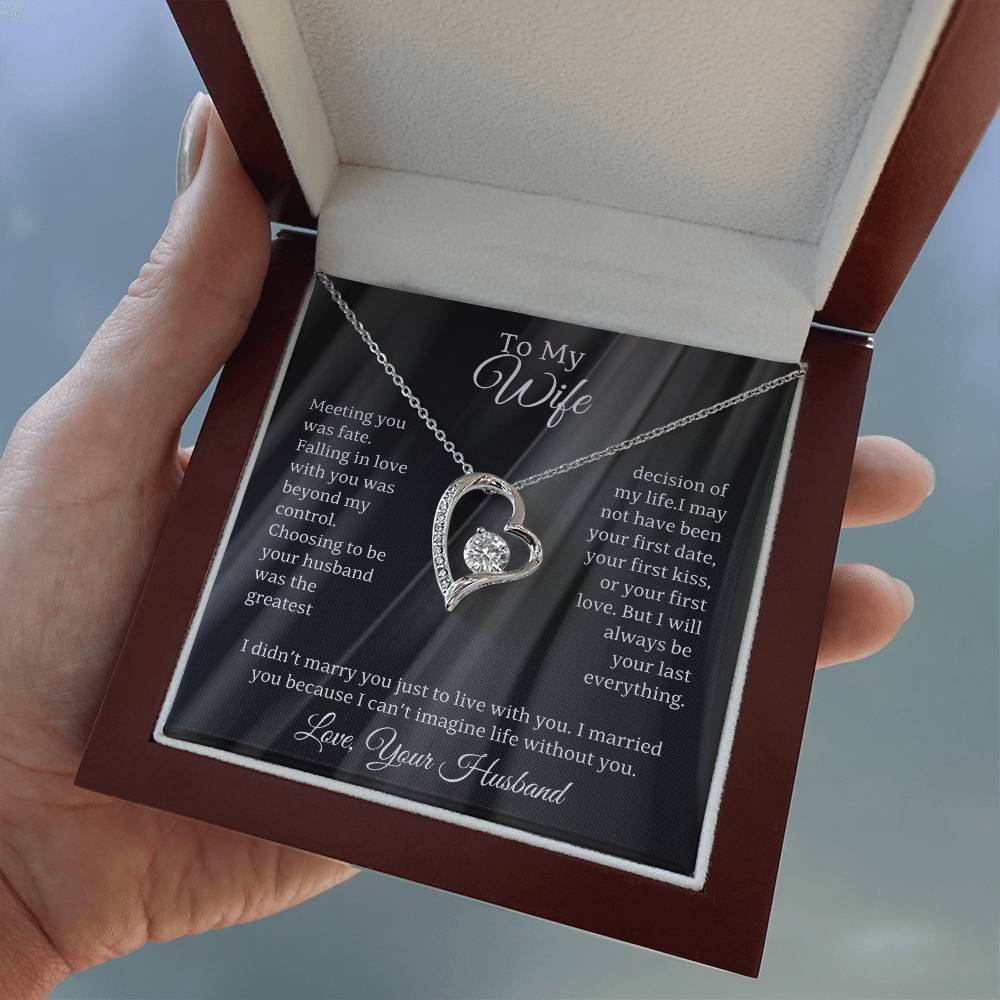 Wife- Love Knot Necklace – Unbreakable Bond (74)