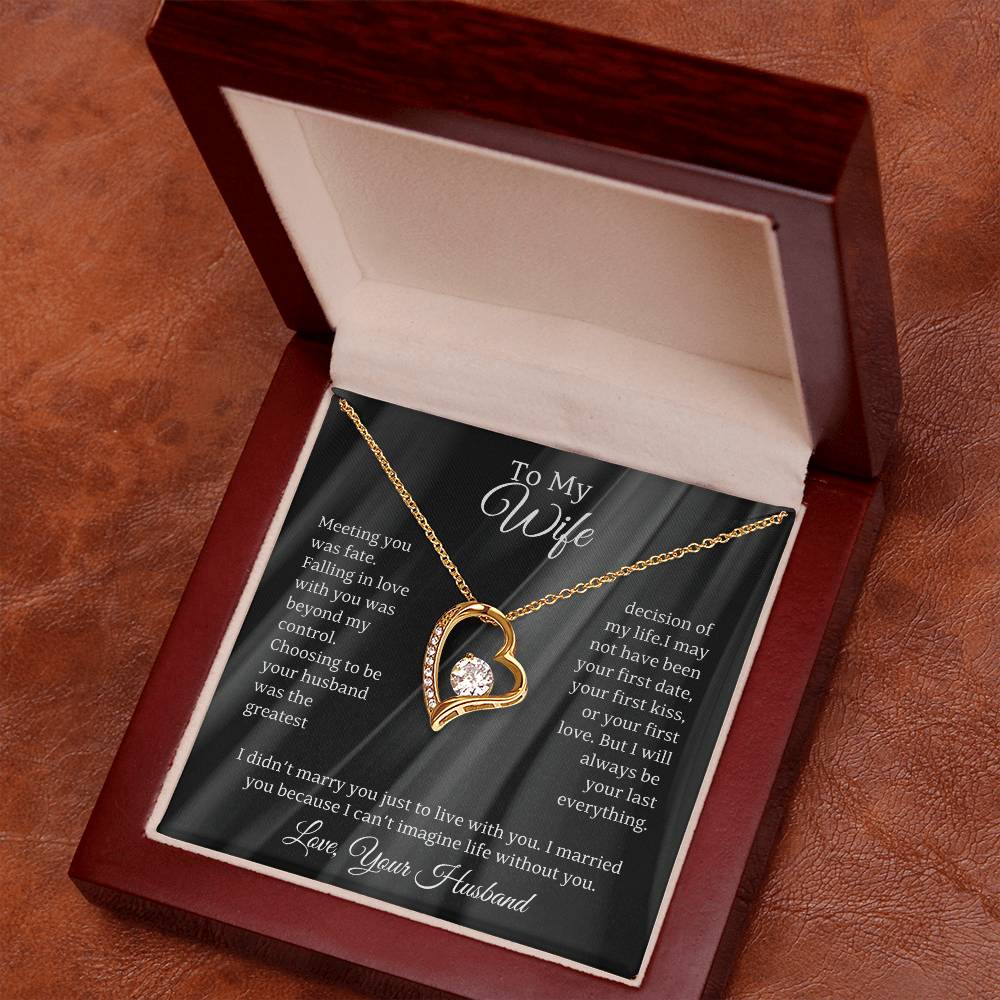 Wife- Love Knot Necklace – Unbreakable Bond (74)
