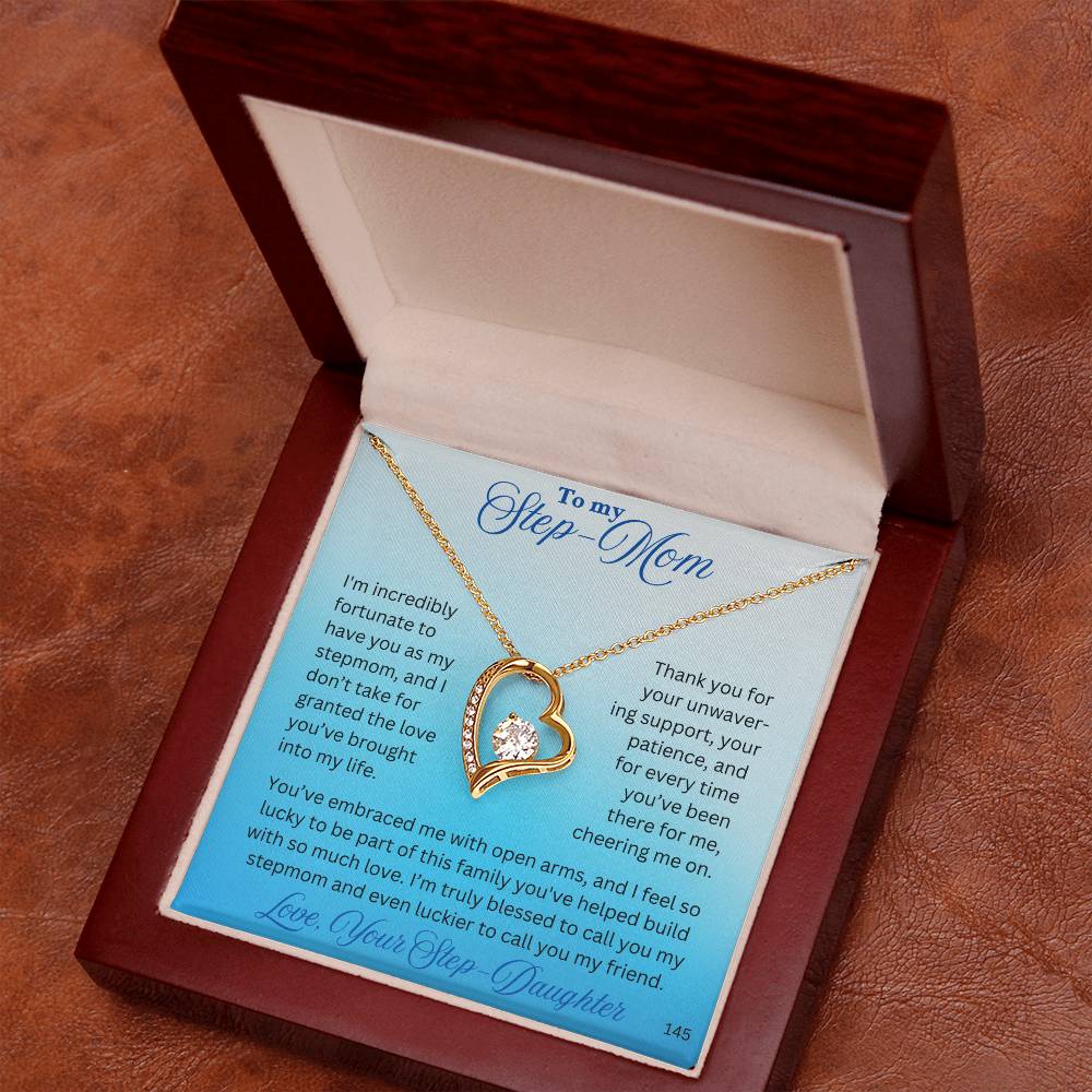 Step-Mom-Personalized this dazzling Forever Love Necklace is sure to make her heart melt! 145