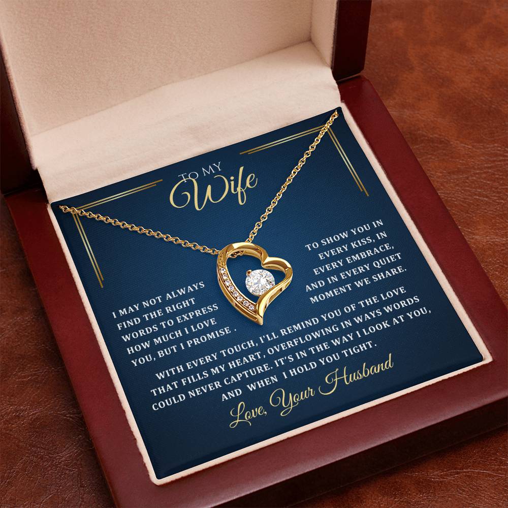 Wife- Love Knot Necklace – Unbreakable Bond (49D)