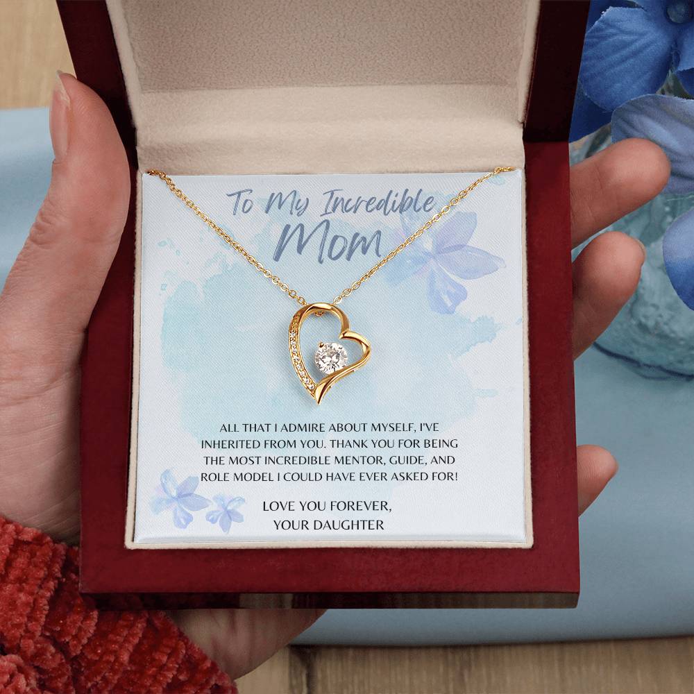 Mom- Inherited from you-Forever Love Necklace - Essential Home Zone Essential Home Zone Jewelry Mom- Inherited from you-Forever Love Necklace