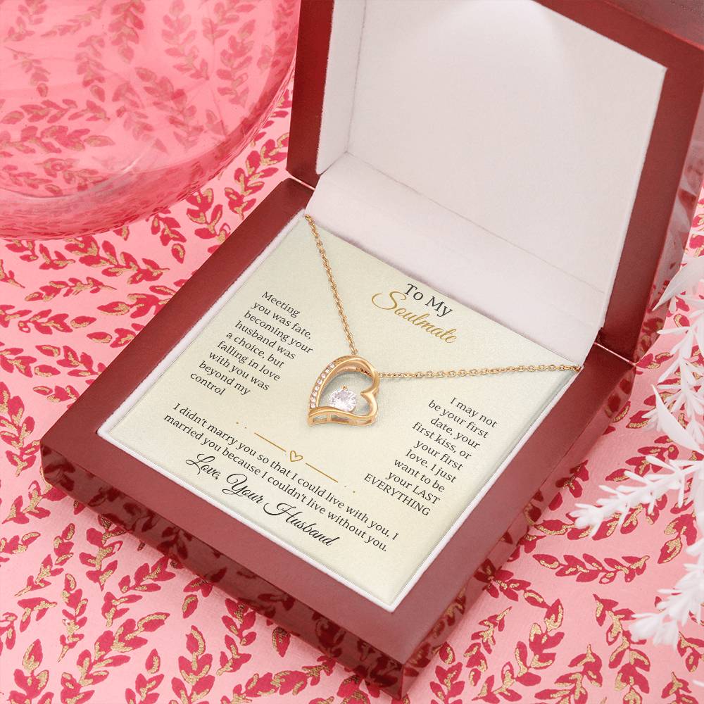 Wife- Forever Love Necklace – My Heart Belongs to You (70C)