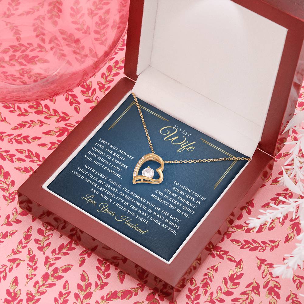 Wife- Love Knot Necklace – Unbreakable Bond (49D)