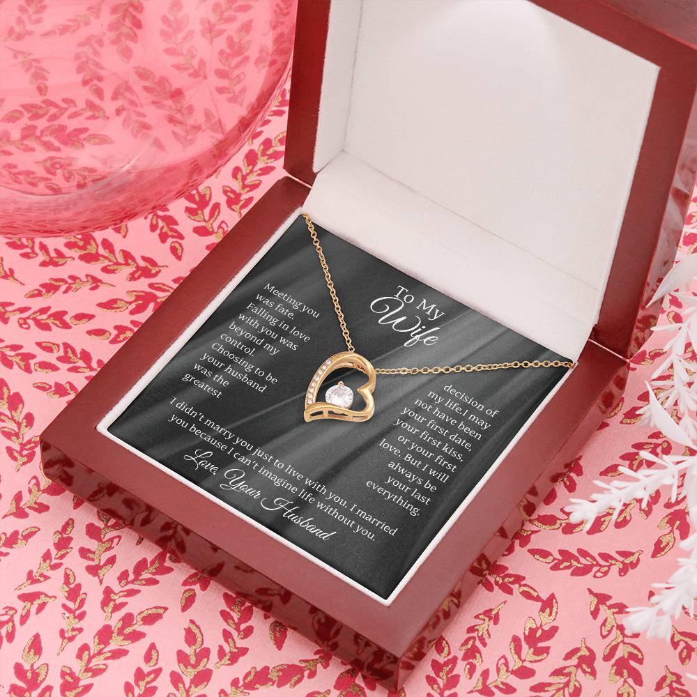 Wife- Love Knot Necklace – Unbreakable Bond (74)