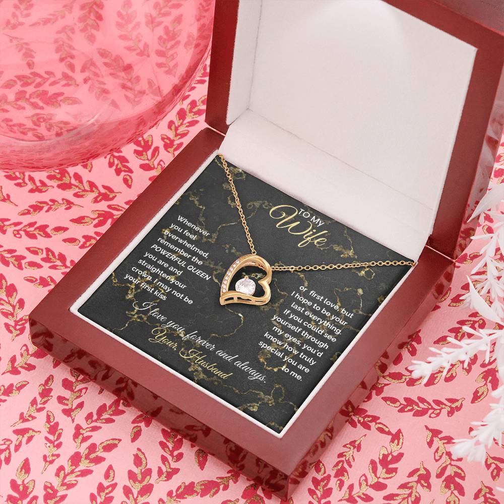 Wife- Forever Love Necklace – My Heart Belongs to You (138E)