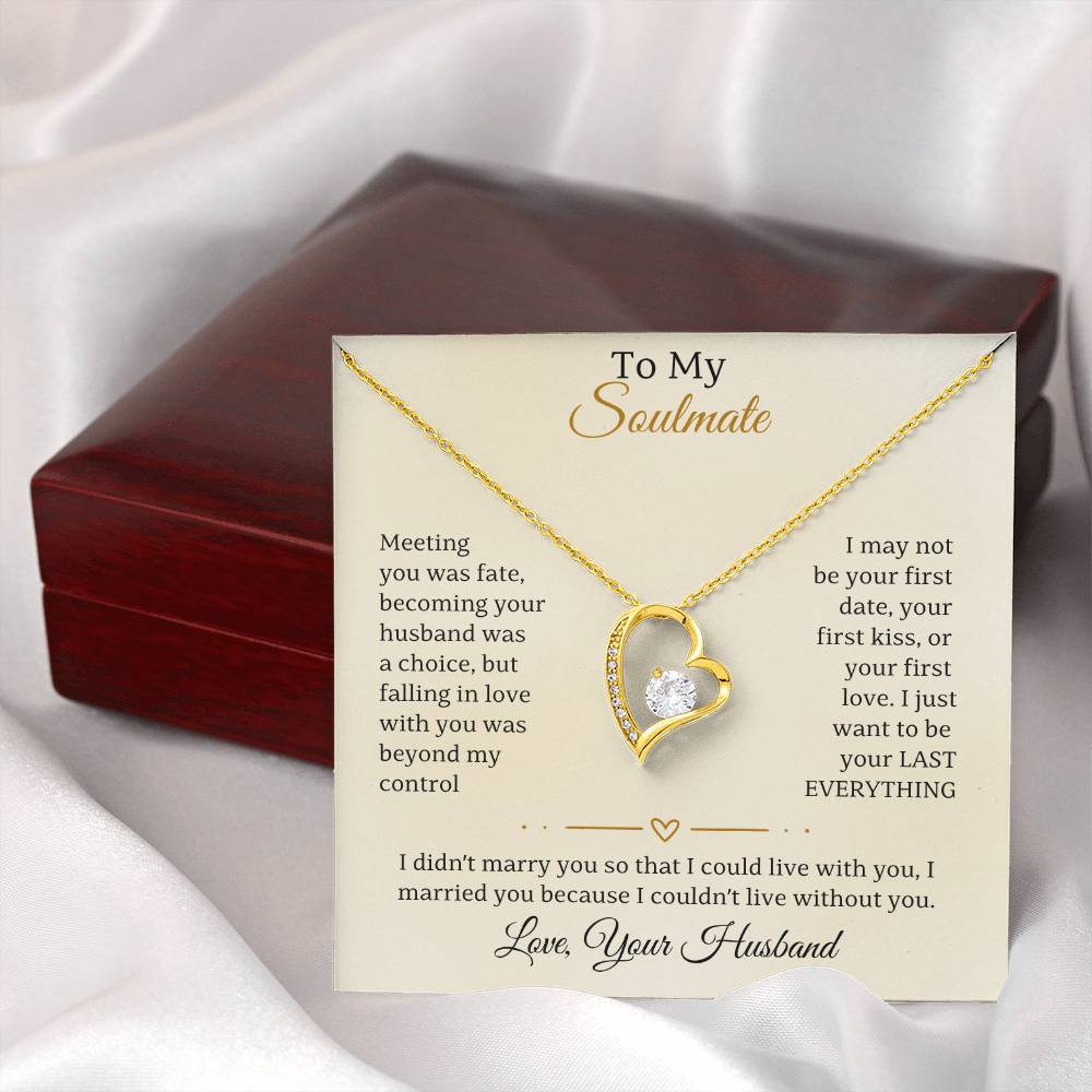 Wife- Forever Love Necklace – My Heart Belongs to You (70C)
