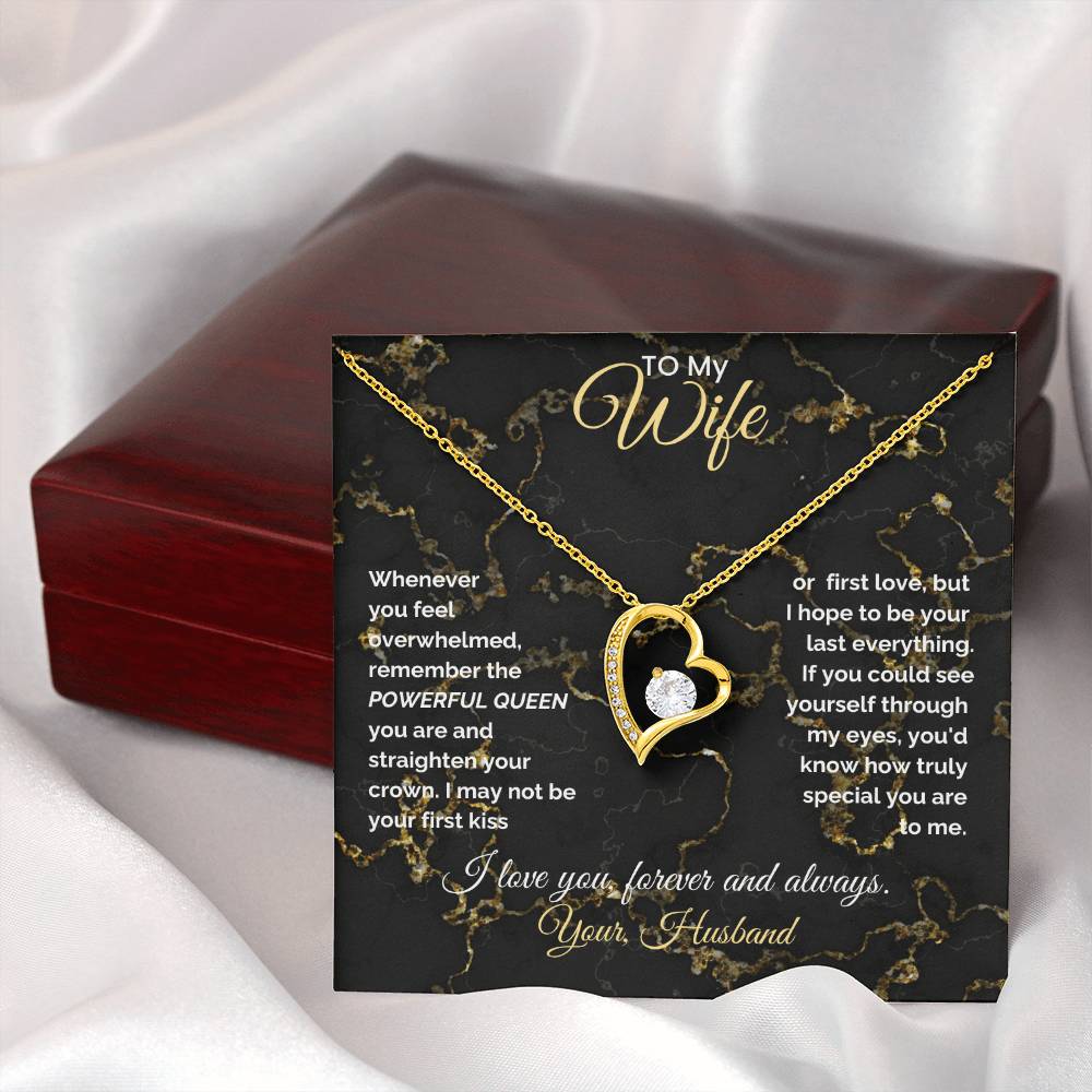 Wife- Forever Love Necklace – My Heart Belongs to You (138E)