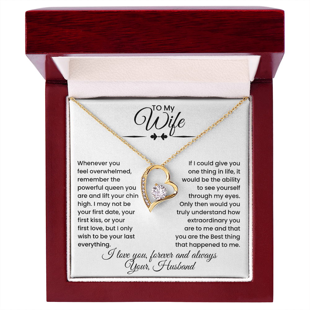 Wife- Forever Love Necklace – A Promise She’ll Treasure Forever (138)