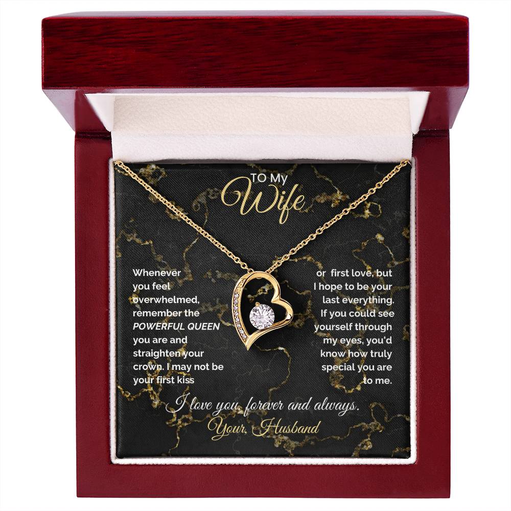 Wife- Forever Love Necklace – My Heart Belongs to You (138E)