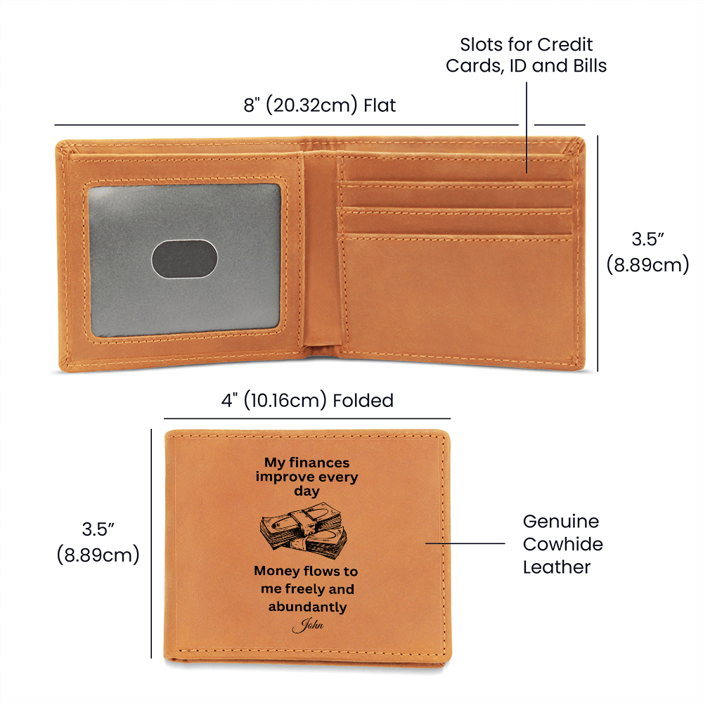 Personalize Our Graphic Leather Wallet  1