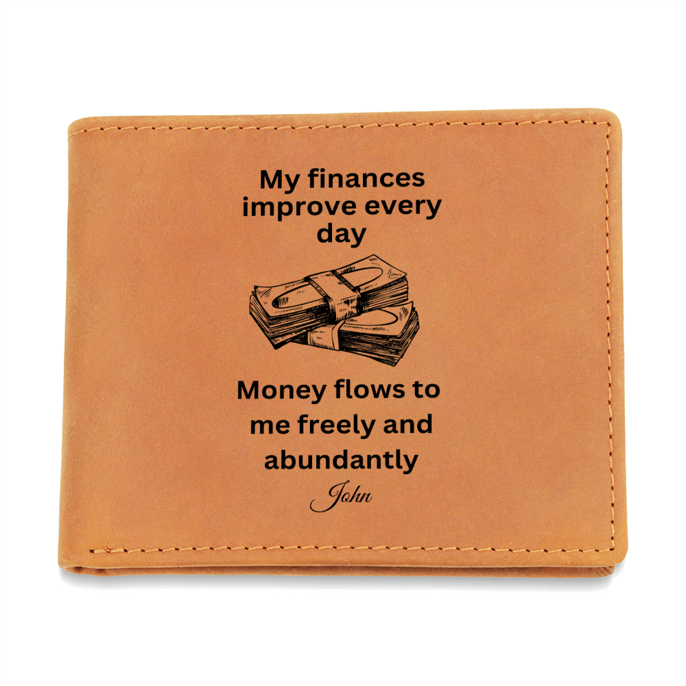 Personalize Our Graphic Leather Wallet  1