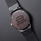 Believe In Yourself-Engraved Wooden Watch 20