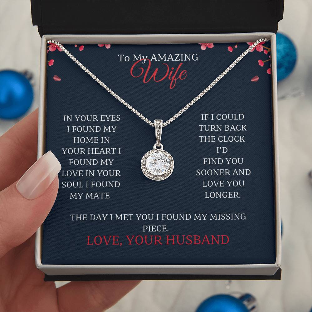 Wife-Surprise your loved one with a personalized timeless and elegant gift. Our dazzling Eternal Hope Necklace 41