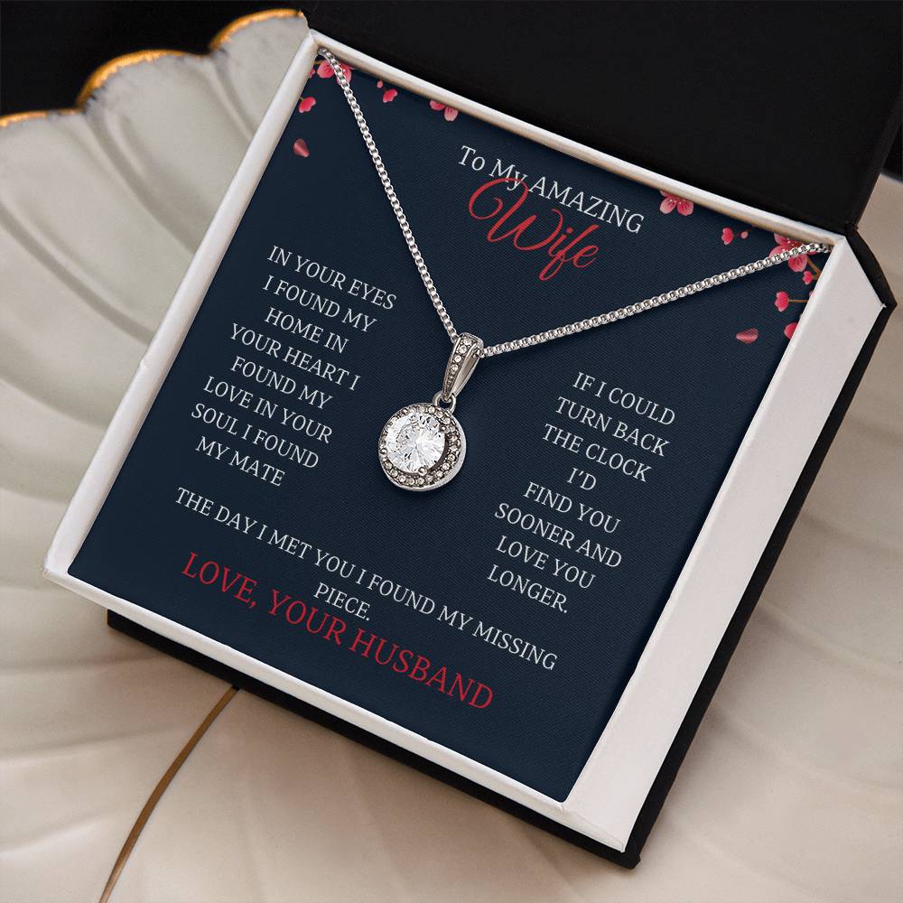 Wife-Surprise your loved one with a personalized timeless and elegant gift. Our dazzling Eternal Hope Necklace 41