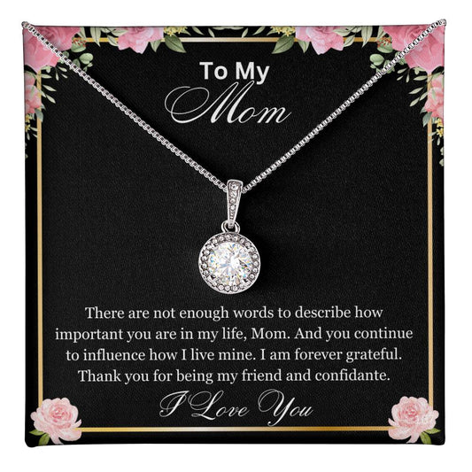 Mom-Surprise your loved one with a timeless and elegant gift. Personalized Our dazzling Eternal Hope Necklace 167