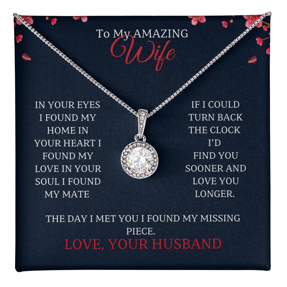 Wife-Surprise your loved one with a personalized timeless and elegant gift. Our dazzling Eternal Hope Necklace 41