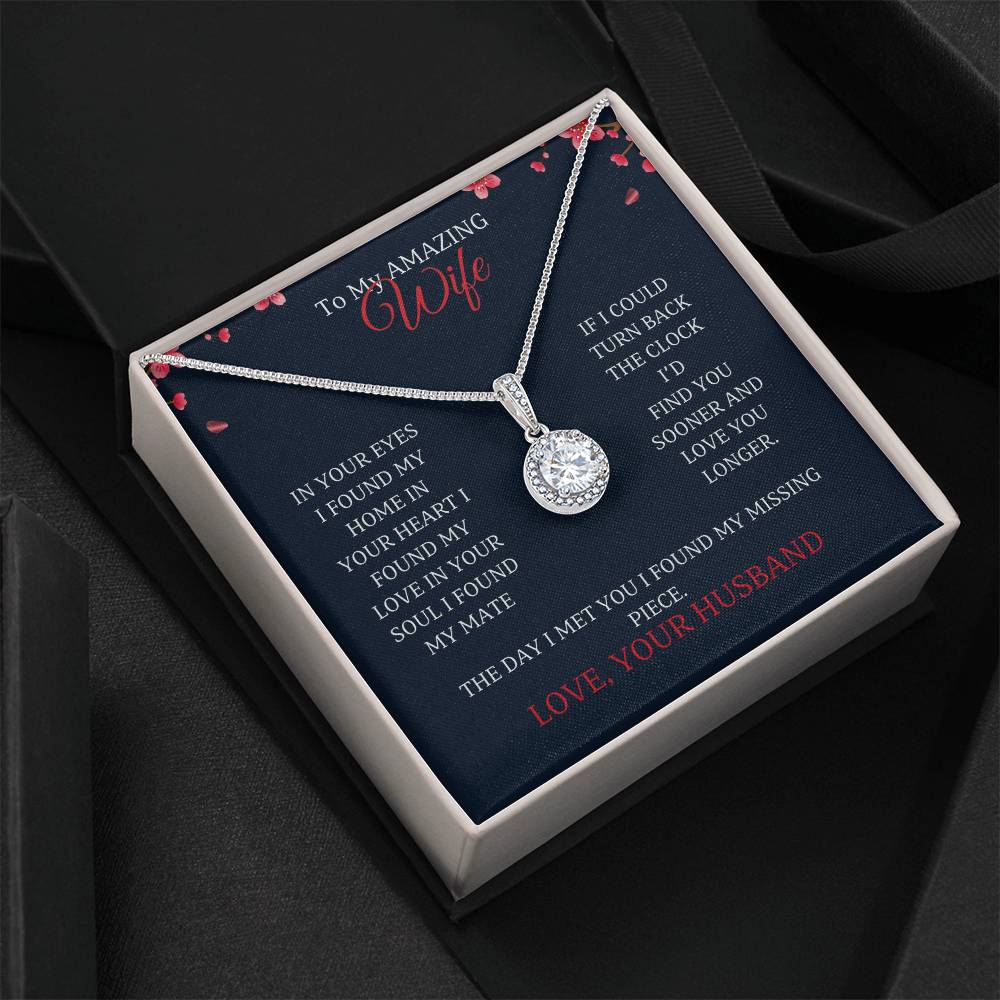 Wife-Surprise your loved one with a personalized timeless and elegant gift. Our dazzling Eternal Hope Necklace 41