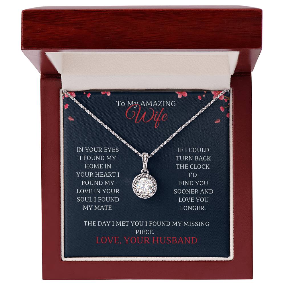 Wife-Surprise your loved one with a personalized timeless and elegant gift. Our dazzling Eternal Hope Necklace 41