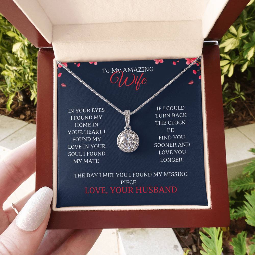 Wife-Surprise your loved one with a personalized timeless and elegant gift. Our dazzling Eternal Hope Necklace 41