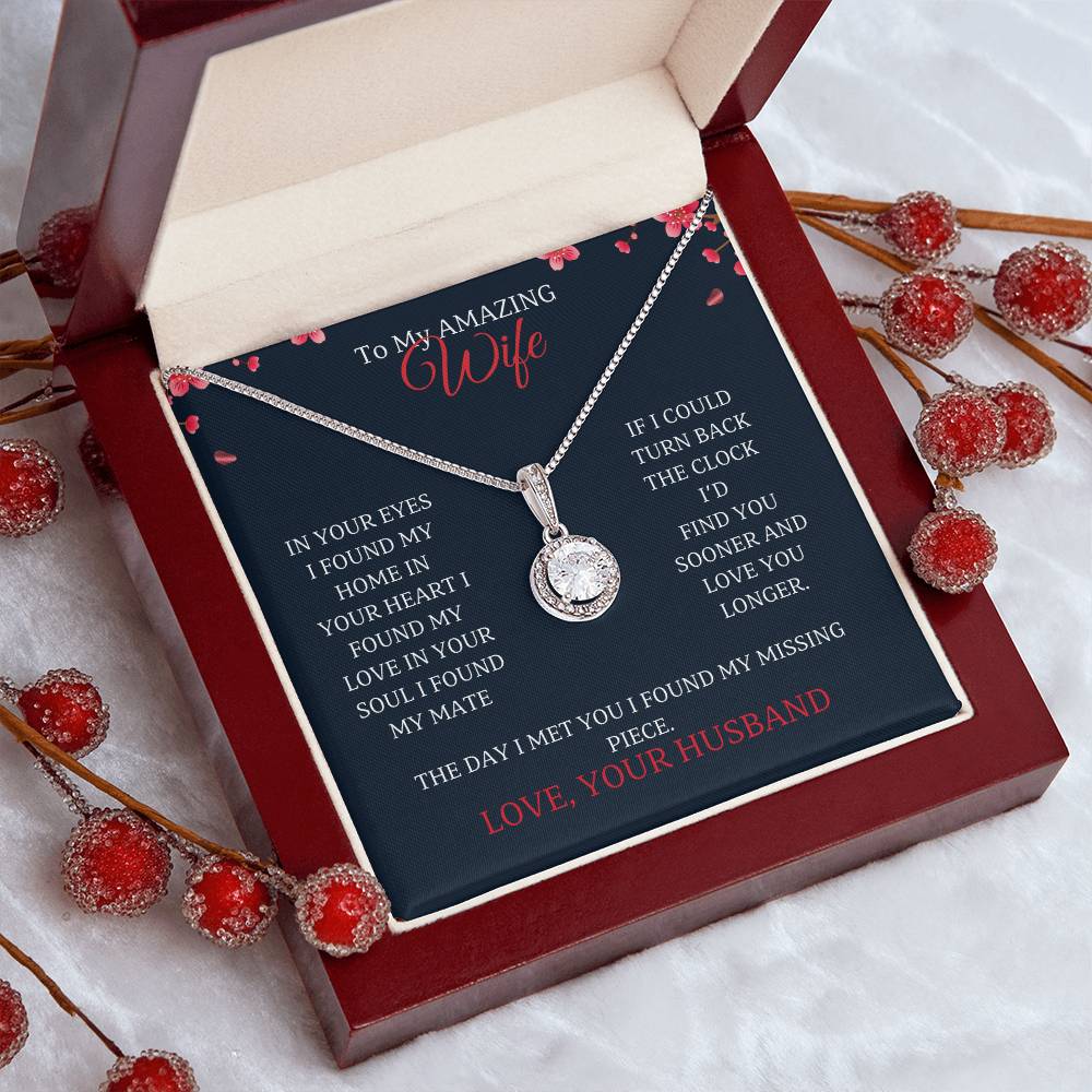 Wife-Surprise your loved one with a personalized timeless and elegant gift. Our dazzling Eternal Hope Necklace 41