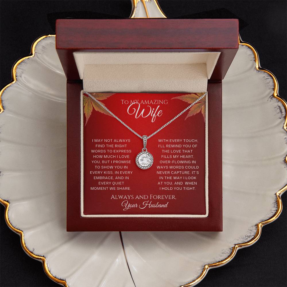 Wife-Surprise your loved one with a personalized timeless and elegant gift. Our dazzling Eternal Hope Necklace 18