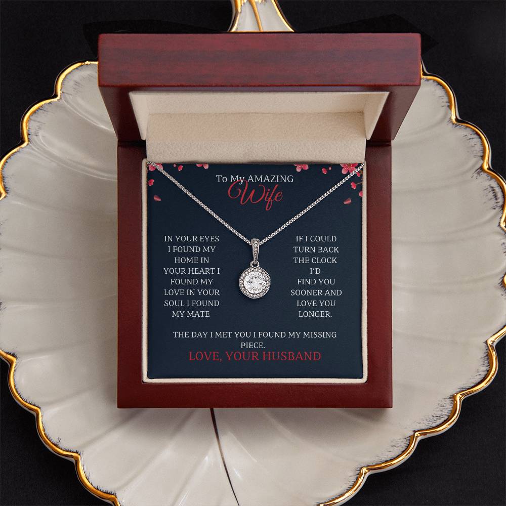 Wife-Surprise your loved one with a personalized timeless and elegant gift. Our dazzling Eternal Hope Necklace 41