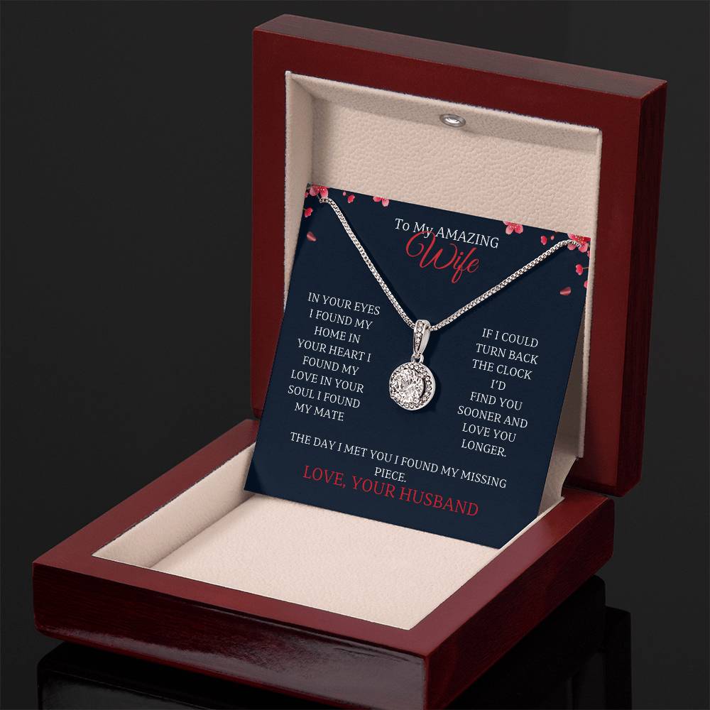 Wife-Surprise your loved one with a personalized timeless and elegant gift. Our dazzling Eternal Hope Necklace 41