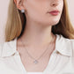 Wife-Holiday Love Knot Earring & Necklace Set (44)
