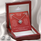 Wife-Holiday Love Knot Earring & Necklace Set (44)