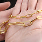 Wife-CZ Paperclip Chain Necklace (32)